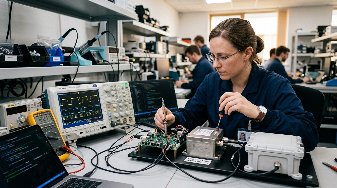 Embedded Hardware and IoT Telemetry Engineering by Fourio Solutions