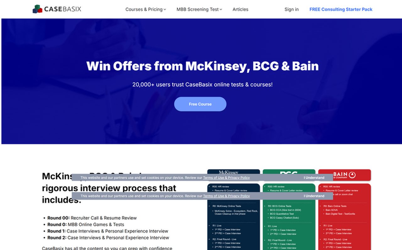 CaseBasix: Consulting Interview Prep: project by Fourio Solutions