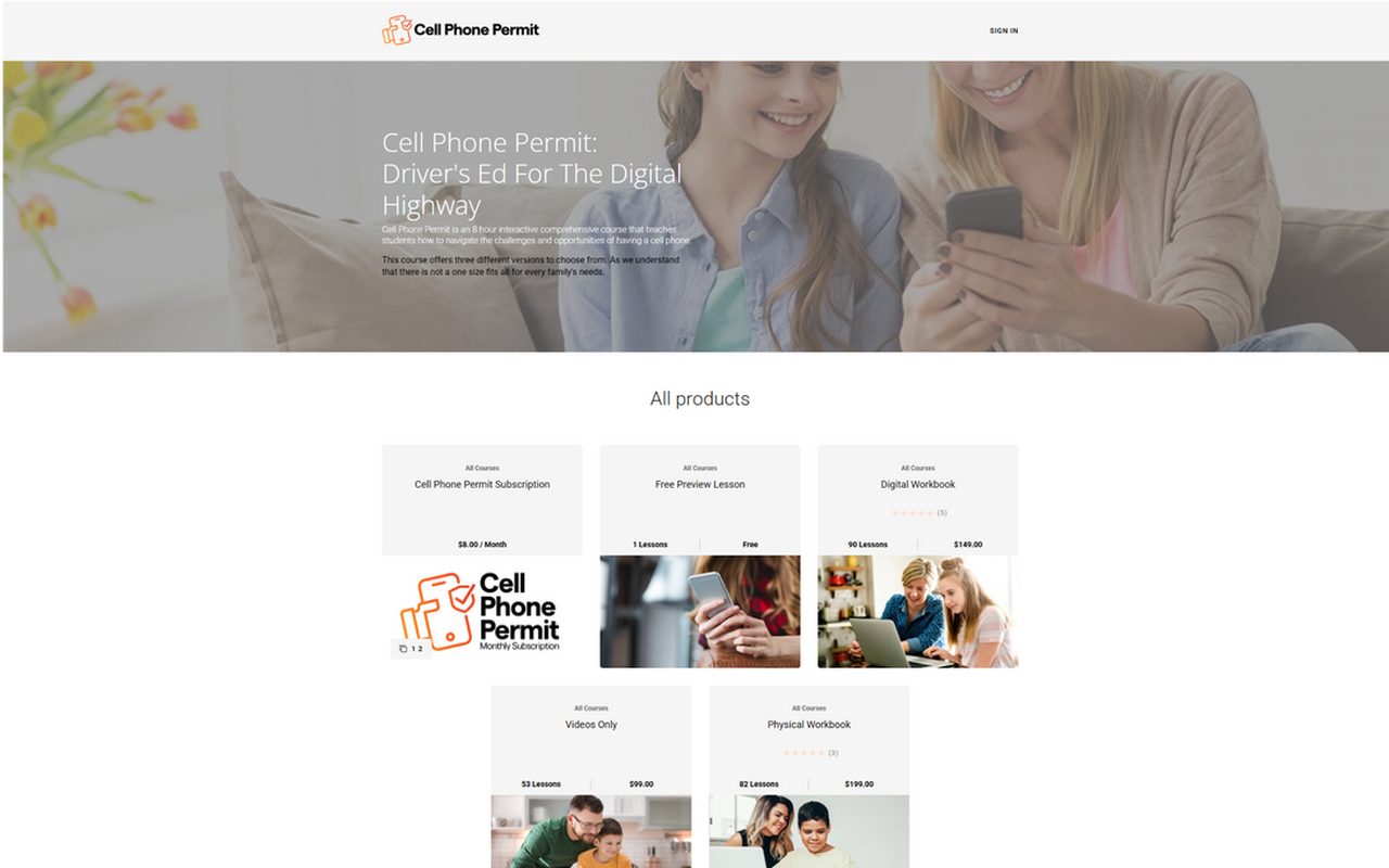 Cell Phone Permit: project by Fourio Solutions